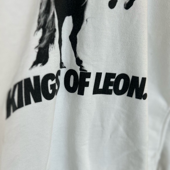 Kings of Leon L official merch unisex oversized L 2 sided sweatshirt EUC - Picture 5 of 12